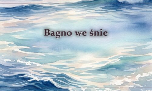 Bagno we śnie