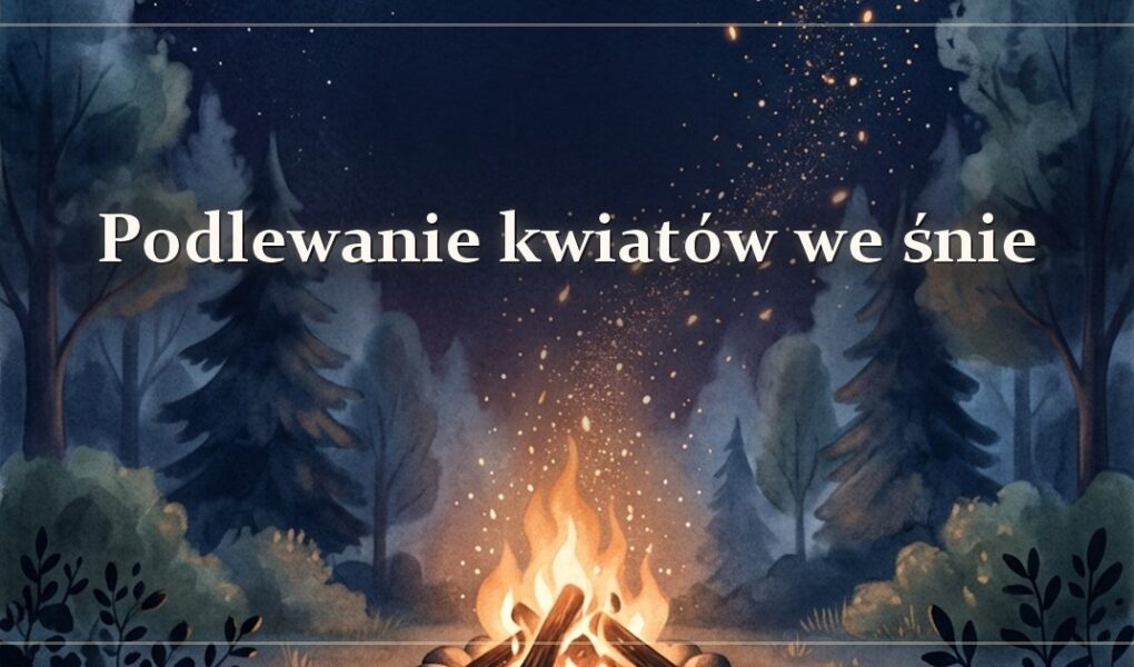 Podlewanie kwiatów we śnie – znaczenie snu