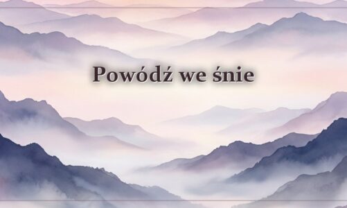 Powódź we śnie